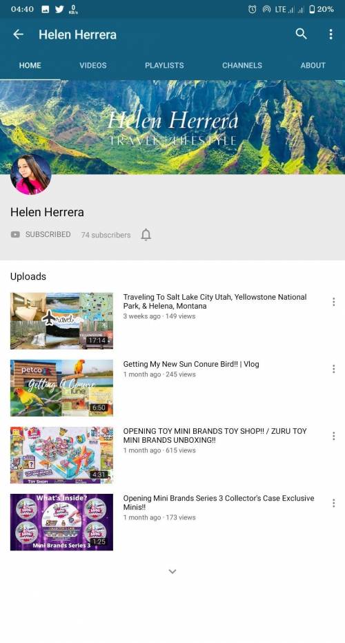 WIll GIVE BRAINLIEST IF YOU DO THIS GO ON YT Helen Herrera with 73 subs! sub now! :)