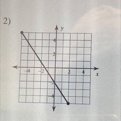 Find the midpoint of each line segment