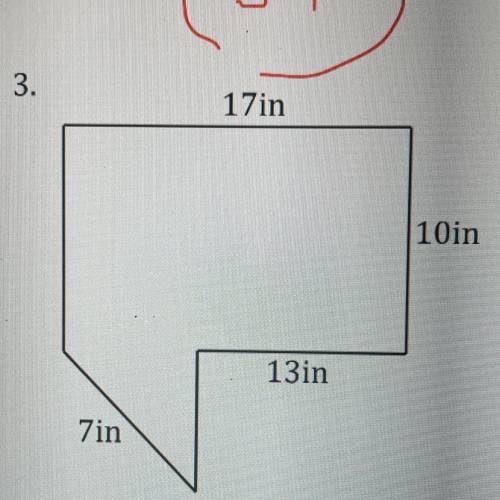How do I solve this? I need to find the area of the whole irregular shape.