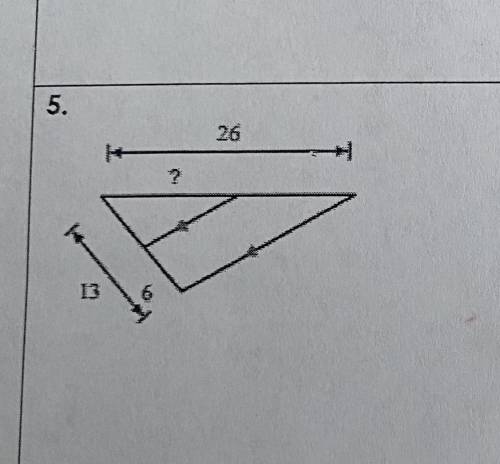 GIVING 50 POINTS
Find the missing length indicated. Pls show your work