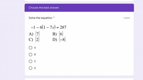 How do you solve and what is answer