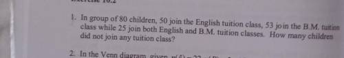 Help anyone can help me do this question 1,I will mark brainlest.​