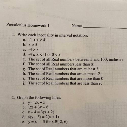 I need to know questions 1 and 2. PLEASE HELP!
