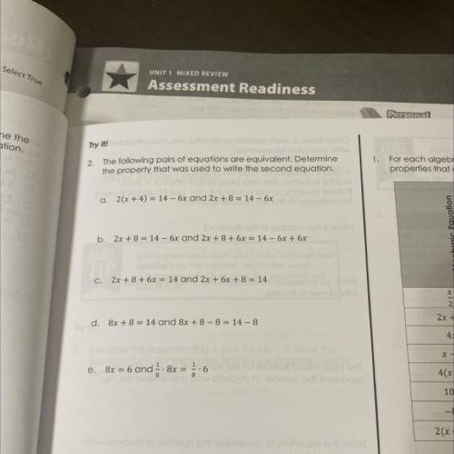 Need help for number 2