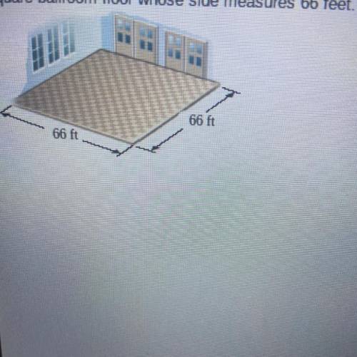 A package of floor tiles contains 26 one-foot-square tiles. Find how many packages should be bought