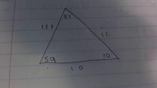 Classify the following triangle check all that apply

A. Acute
B. Obtuse 
C. Equilateral 
D. Right