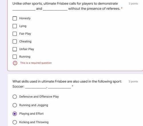 Hi, anyone play ultimate Frisbee? I have to answer a question but I don't understand :c

There are