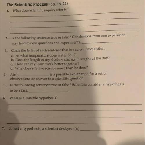 Can someone answer these questions? Just reply with all the answers for 25 points (: