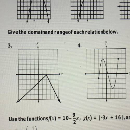 How do i do this ? find the domain + range of a graph ?
