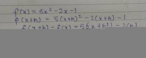 F(x)=-5x^2+2x-1. Find: f(-a)