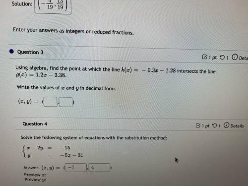 PLEASE ANSWER ASAP NEED HELP ON QUESTION 3
