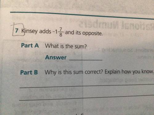 It’s homework 
And explain why is the answer correctly