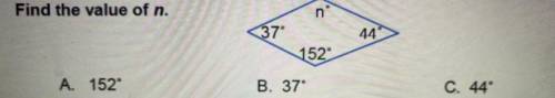 Find the value of n
Also can you explain how you got it?