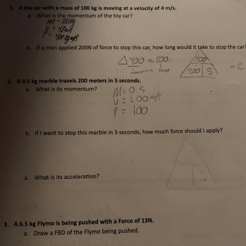 I’m stuck in question 2. Please help