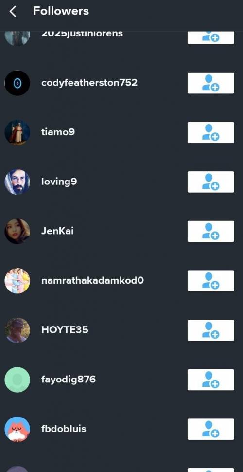 Someone plz send a screenshot of my followers lol I cant go to my profile setting ..