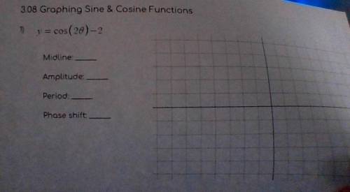 HELP! graphing sine and cosine functions.
