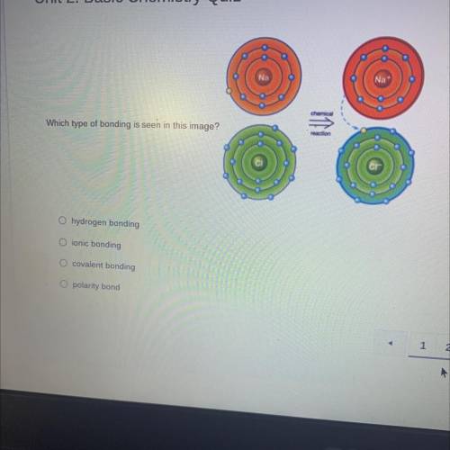 Which type of bonding is seen in this image?