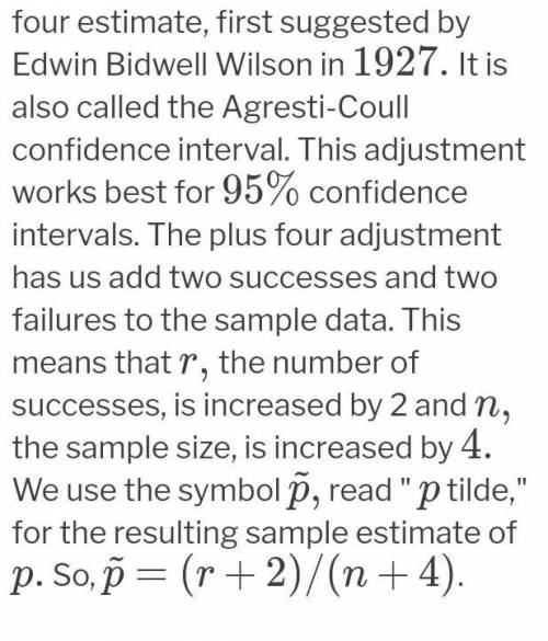 Suppose a 95 confidence interval for a population proportion is (0.27 0.49)

-what is p
- what is t