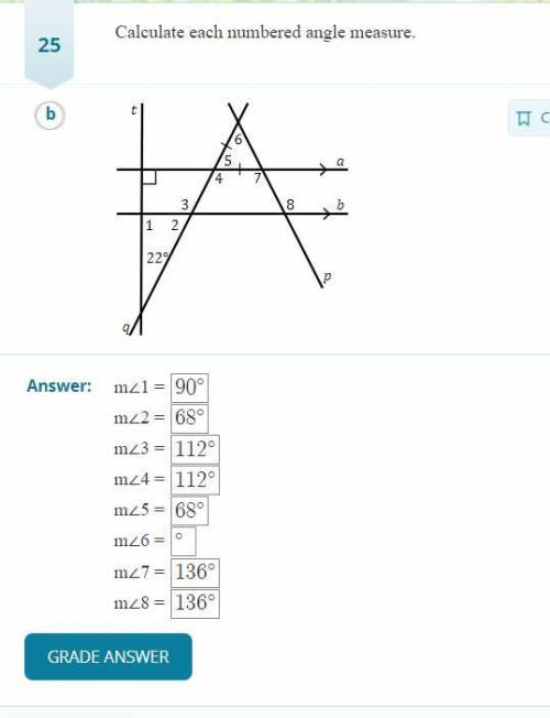 Can someone help with angle 6,7,8