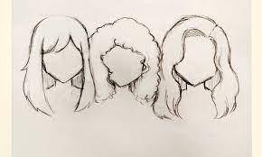 Can anyone show me how to draw hair thats the only hard part of drawing for me