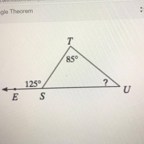 Solve for the identified angle