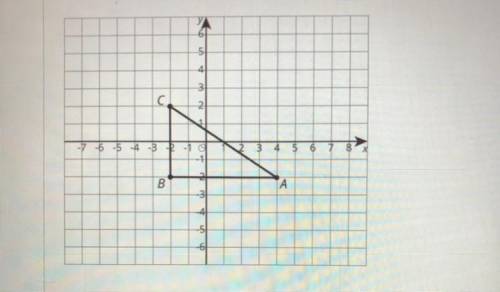 Draw the dilation of triangle ABC, with center (0,0), and scale factor 2

Where would A’ be locate