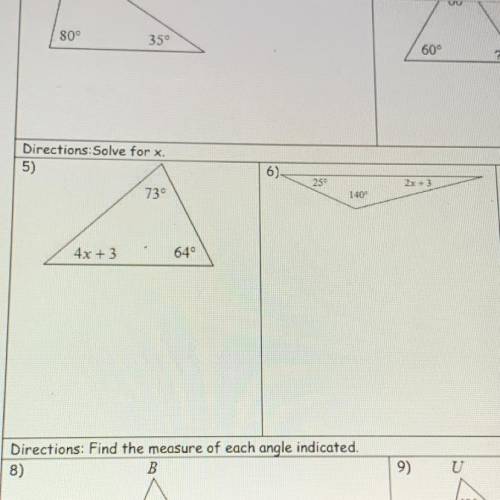 Please help me with 5-6
