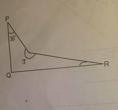 Solve for X in the questions