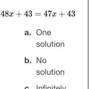 -c: infinitely many solutions, Help solve plss