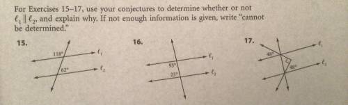 Why is line 1 parallel to line 2 using conjectures
3 questions
SEE ATTACHMENT