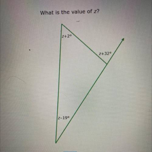 What is the value of z?