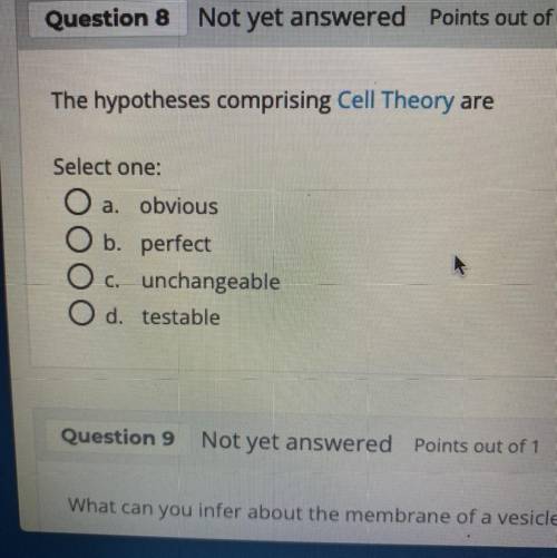 The hypotheses comprising Cell Theory are