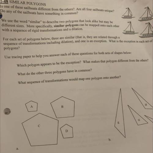 I need help with both a and b!