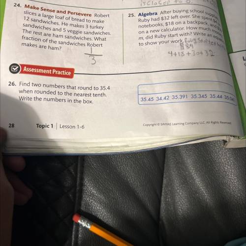 Need help with number 26