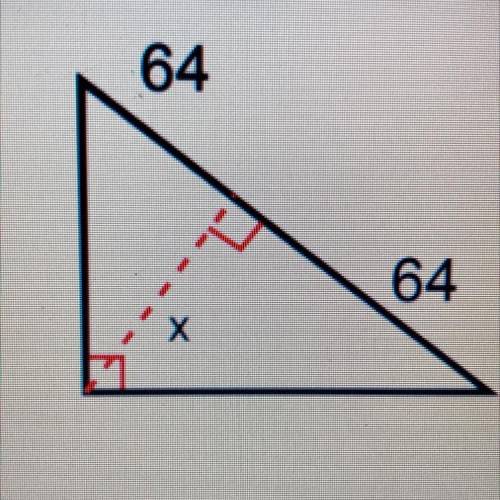 Find x. Leave your answer in the simplest radical form