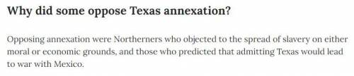 Question 10 (1 point) The British were opposed to the annexation of Texas by the United States becau