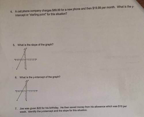 4-7 questions need help