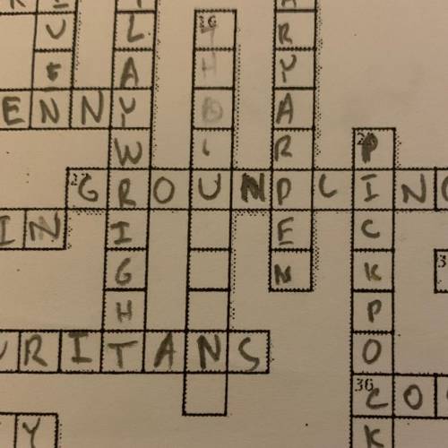 “Many people came to watch these, like the movies we go to today “

Crossword question from the li