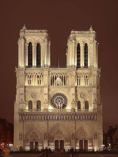 In 150-200 words, answer this question.

What are the elements of Gothic Architecture used in the