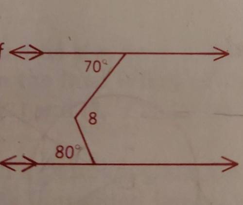 Find the measure of angle 8