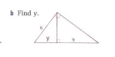 Find the length of side Y (this is from the geometry for enjoyment and challenge textbook) PLEASE A