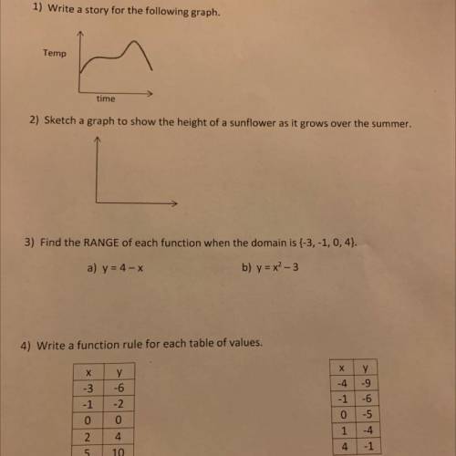 Can someone help me with these 4 questions?