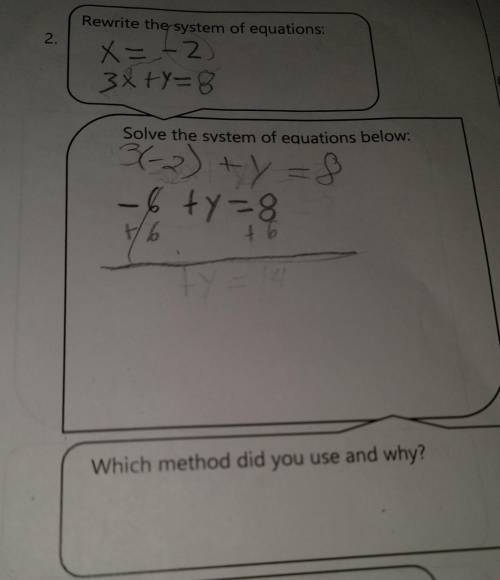 answered it NO LINKS AND NO WEBSITES I really need help with this, and also if it's Substitution or