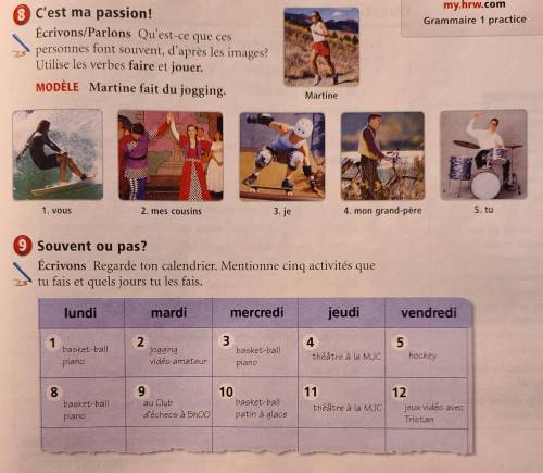 Week 15 french questions part 1