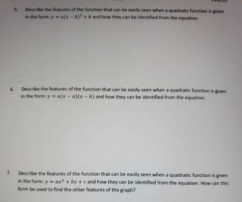 Need help asap with these problems