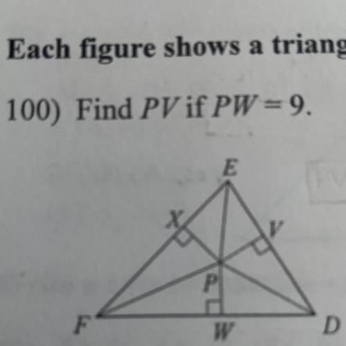 Find PV if PW = 9 PLEASE HELP