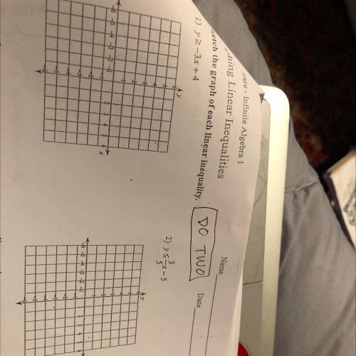 Sketch the graph of each linear inequality