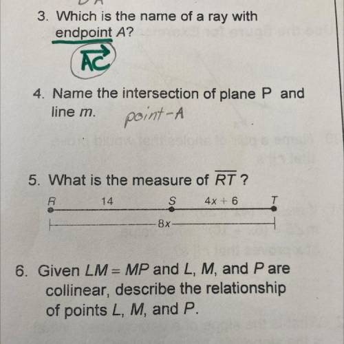 I need help with 5 and 6 please