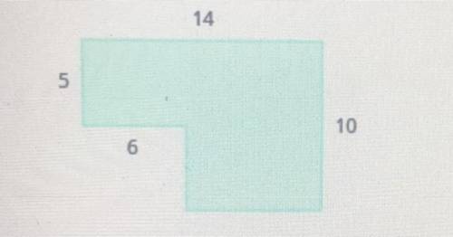 Find the area and perimeter of the shape given below.
