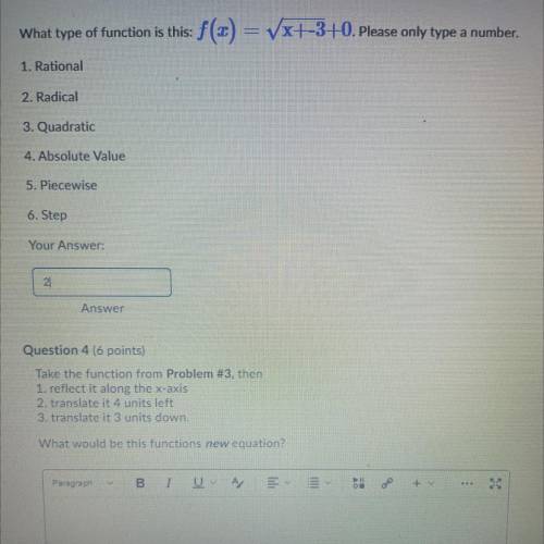 Algebra. Function types. Please help!